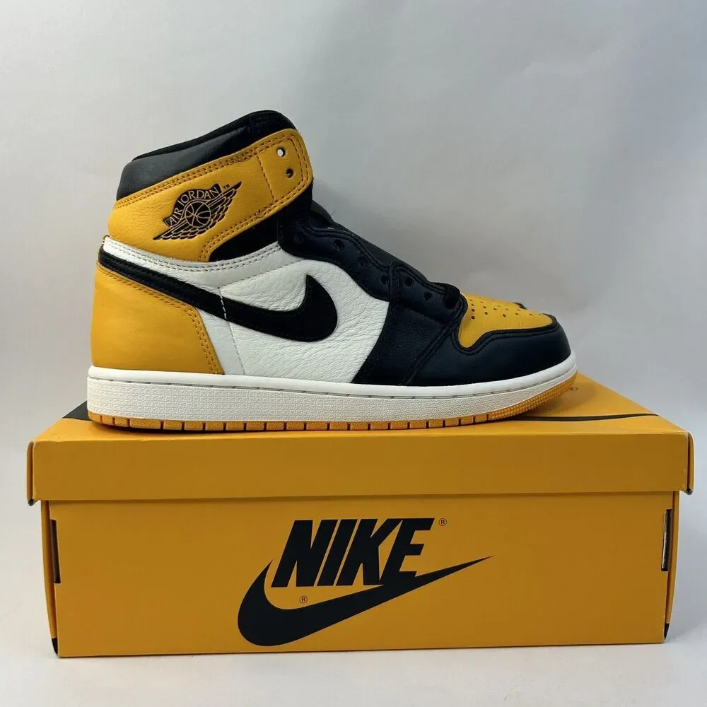 Nike Shoes Air Jordan 1 Retro High OG “Yellow Toe/Taxi” 2024